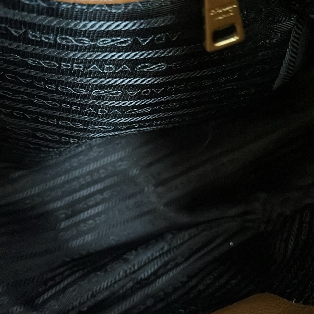 PRADO Milano Vit. Daino Nocciolo Bag w/Dustbag/Prada box - Picture 11 of 14